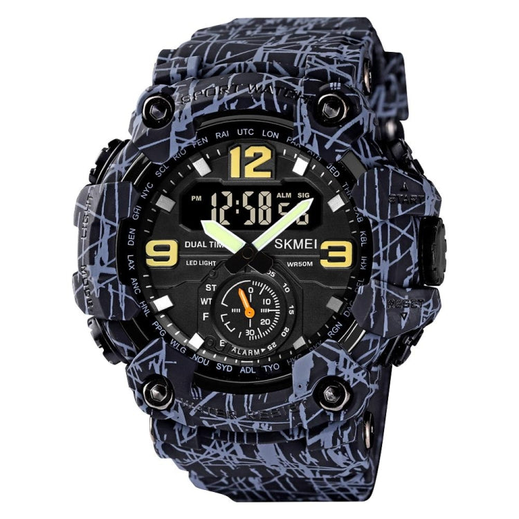 SKMEI 1637 Sports Digital Display Outdoor Shockproof Plastic Large Dial Men Watch Reluova