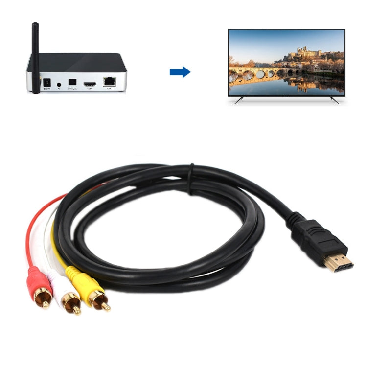 HDMI To AV/3RCA TV Audio Video Cable My Store