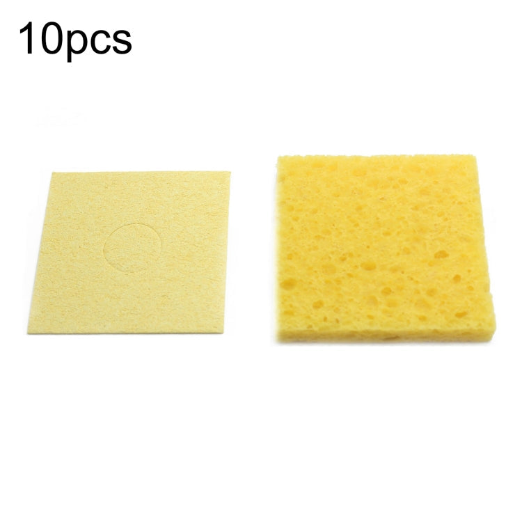 Soldering Iron Tin Remover Cleaning Cotton Wood Pulp Sponge,Spec: Thin Square 6x6cm My Store