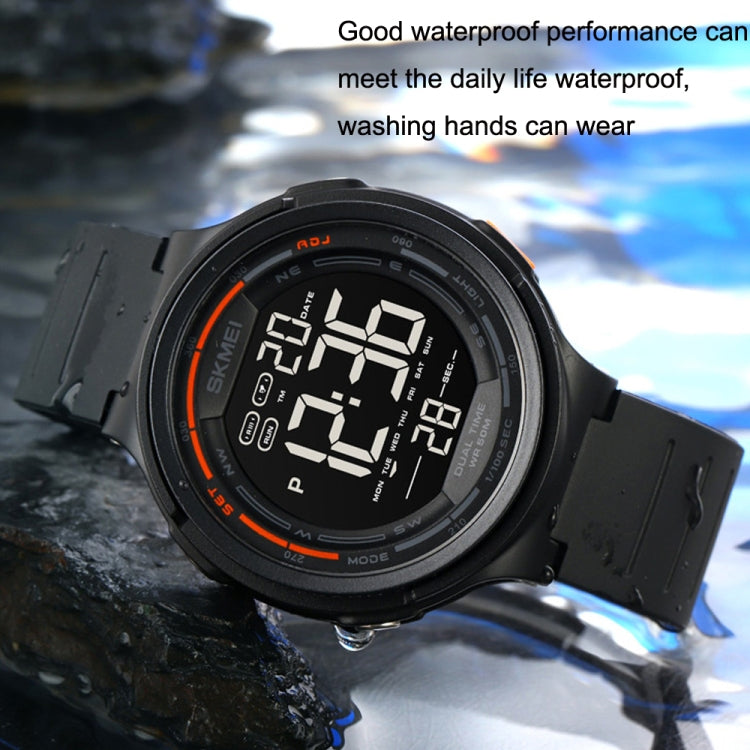 SKMEI 1841 Outdoor Sports Students Waterproof Luminous Countdown Watch Reluova