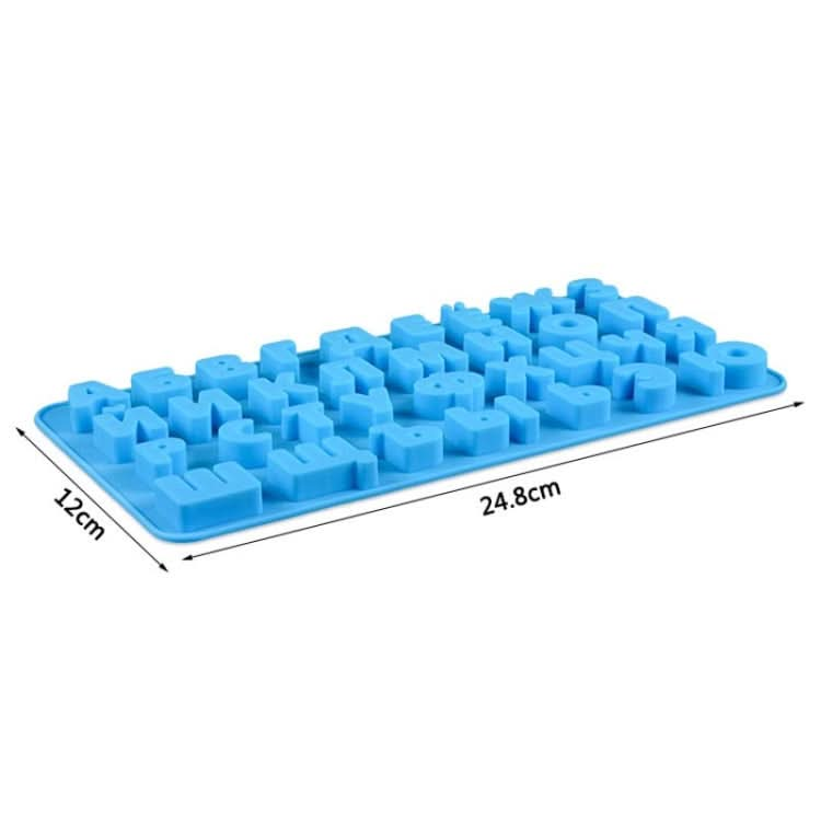 Chocolate Fudge Jelly Silicone Russian Letters Mold Ice Grid - Reluova