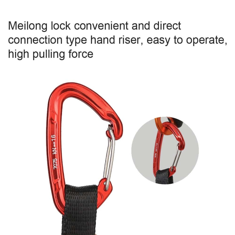 XINDA  Rock Climb Mountaineering Equipment Polyester Climbing Foot Padel Belt Ascending Device Band