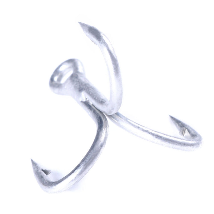 HENGJIA FH061 10pcs Three-jaw Treble Blood Groove Hooks