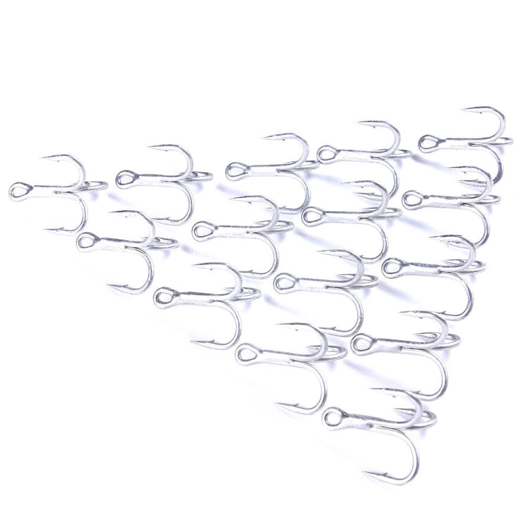 HENGJIA FH061 10pcs Three-jaw Treble Blood Groove Hooks