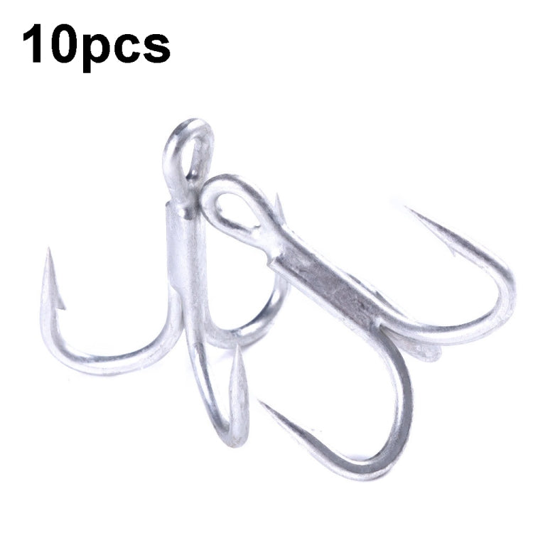 HENGJIA FH061 10pcs Three-jaw Treble Blood Groove Hooks