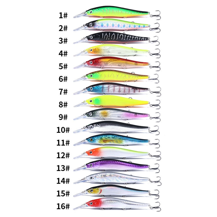 HENGJIA MI135 13.5cm 15.6g Sea Fishing Long-casting Floating Minnow Bionic Lures Reluova