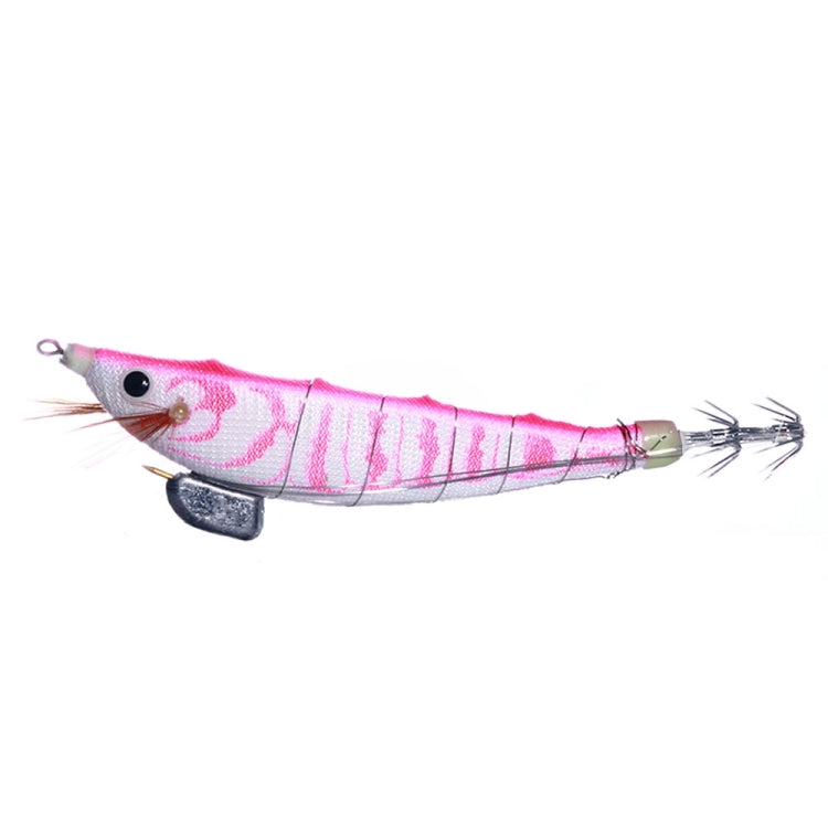 HENGJIA SJ033 Luminous Steel Wire Banana Shrimp Fake Bait