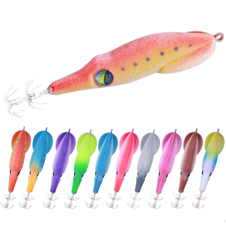 HENGJIA SJ042 Squid Steel Filament Shrimp Bionic Bait Sea Fishing Lures