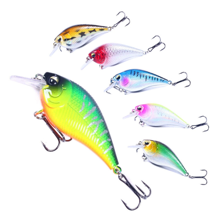 HENGJIA CB060 7cm 9.5g Lure VIB Rock Little Fatty Floating Fake Baits