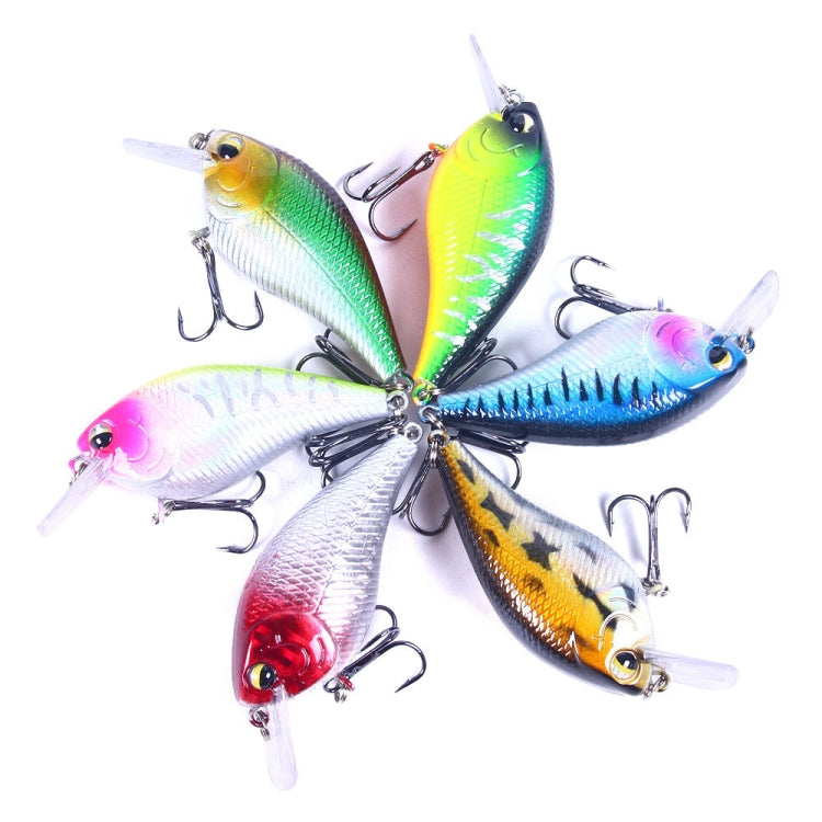 HENGJIA CB060 7cm 9.5g Lure VIB Rock Little Fatty Floating Fake Baits Reluova