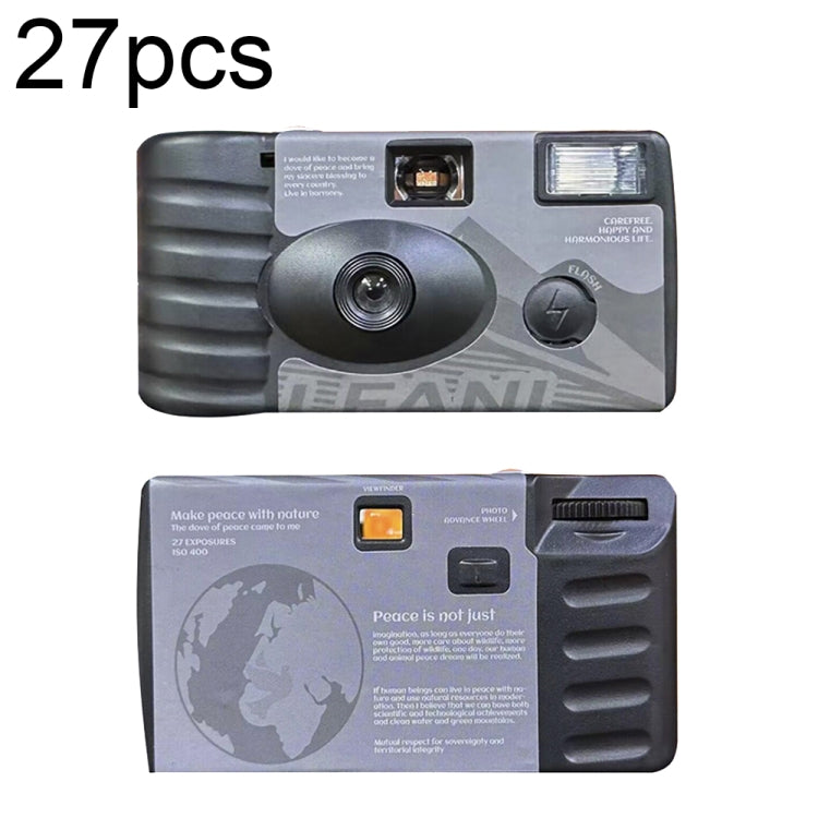 Retro Film Camera Waterproof Cartoon Decorative Stickers without Camera Reluova