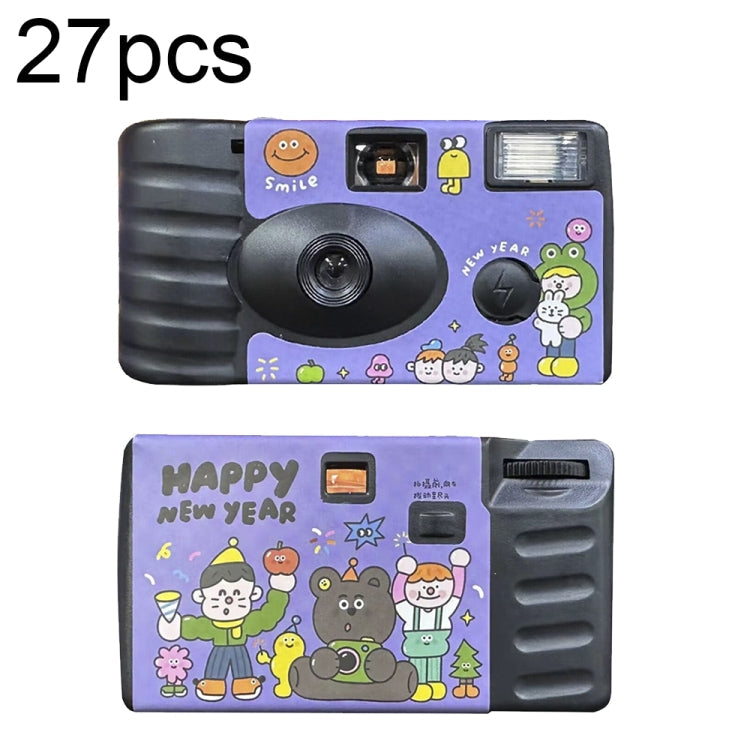 Retro Film Camera Waterproof Cartoon Decorative Stickers without Camera Reluova