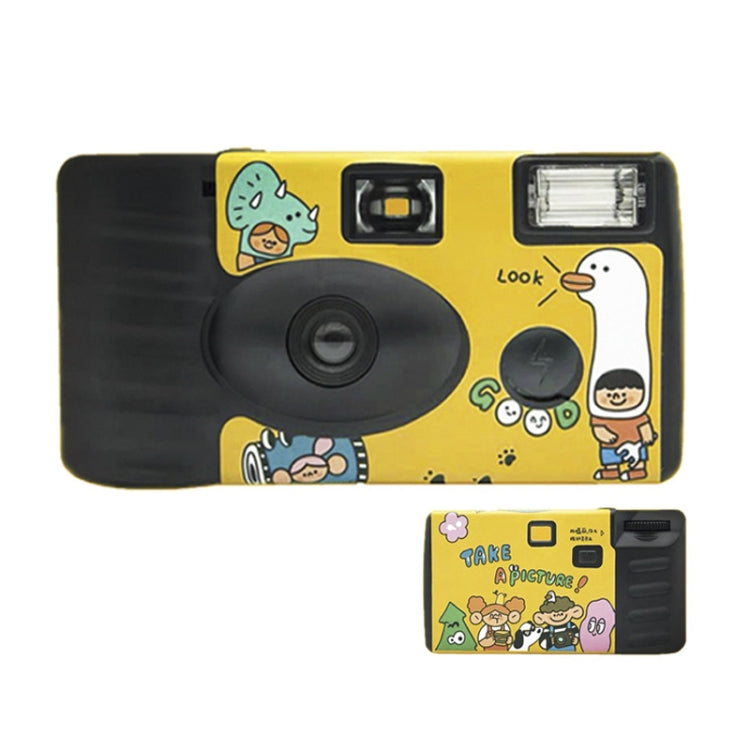 Retro Film Camera Waterproof Cartoon Decorative Stickers without Camera Reluova