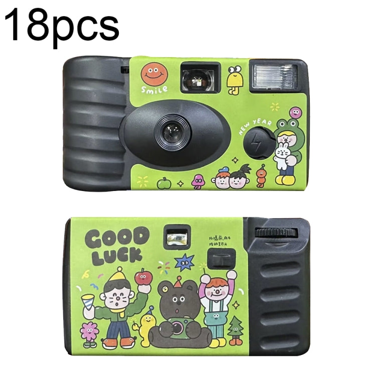 Retro Film Camera Waterproof Cartoon Decorative Stickers without Camera