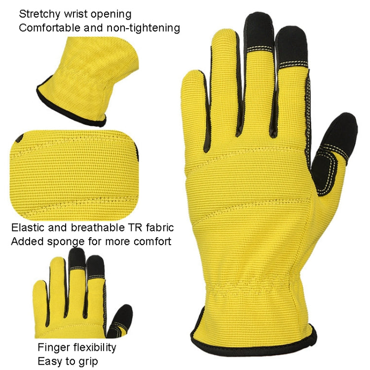 A9015 Gardening Work Touch Screen Stretch Breathable Labor Machinery Protection Gloves