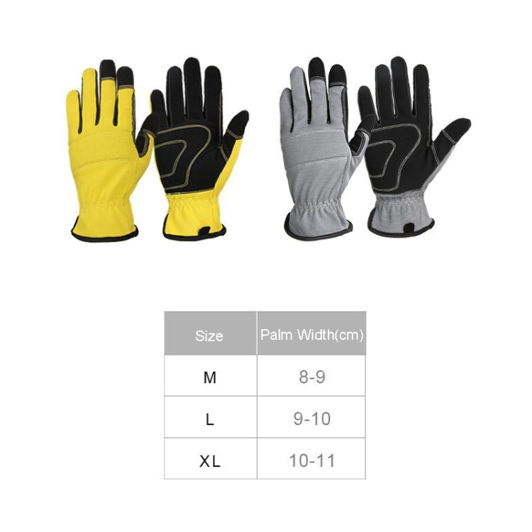 A9015 Gardening Work Touch Screen Stretch Breathable Labor Machinery Protection Gloves Reluova