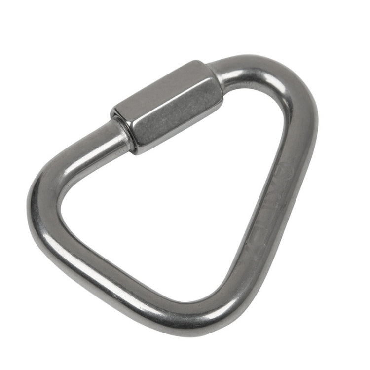 Xinda Stainless Steel Triangle Connecting Ring Meilong Lock Rock Climbing Equipment