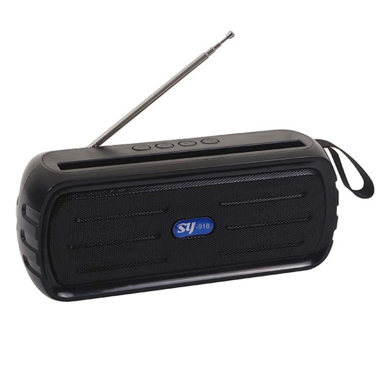 BAIJIALI SY-918 Solar Emergency Radio Read U Disk Large Volume Speaker LED Light Portable Player Reluova