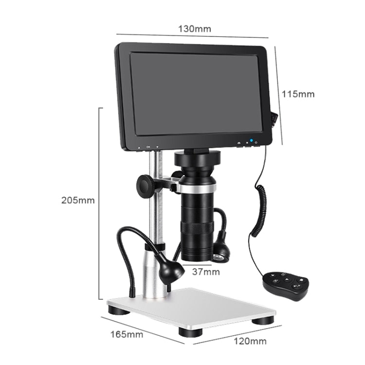 1200X 7-Inch HD Display Multifunctional Maintenance Inspection Digital Microscope