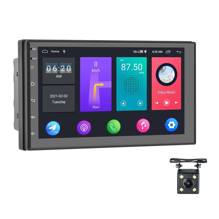 A2797 7 Inch Android WiFi 2+32G Central Control Large Screen Universal Car Navigation Reversing Video Player, Style: ÎҵÄÉ̵ê