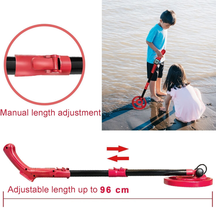 MD3006 Metal Detector Outdoor Treasure Hunter Toys Children Science Detector