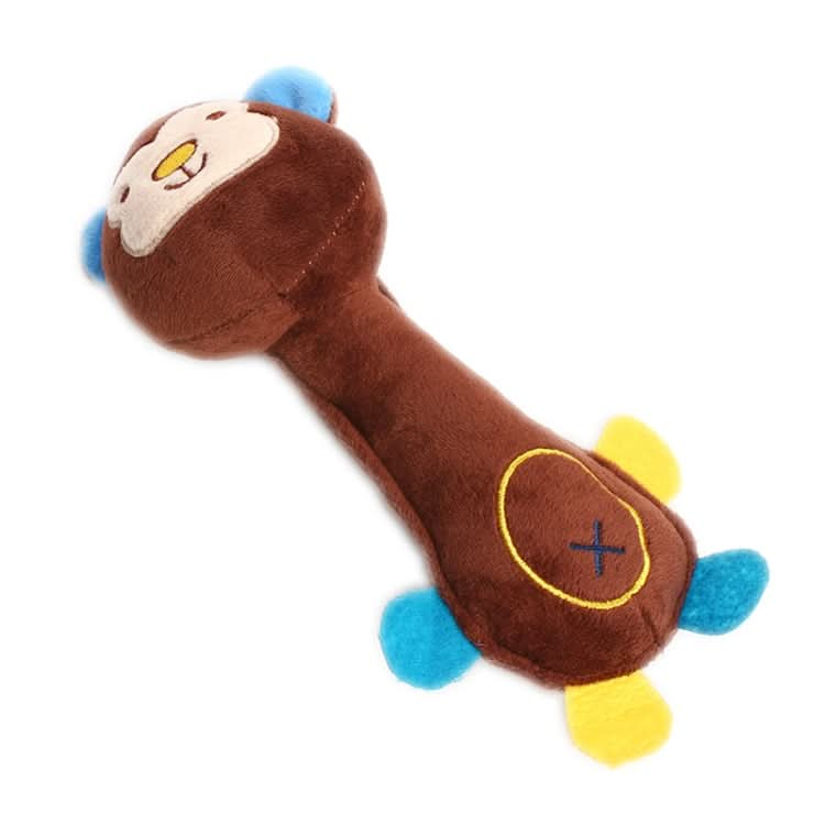 Dog Toys Plush Sound Toys Bite Resistant Teething Dog Supplies - Reluova