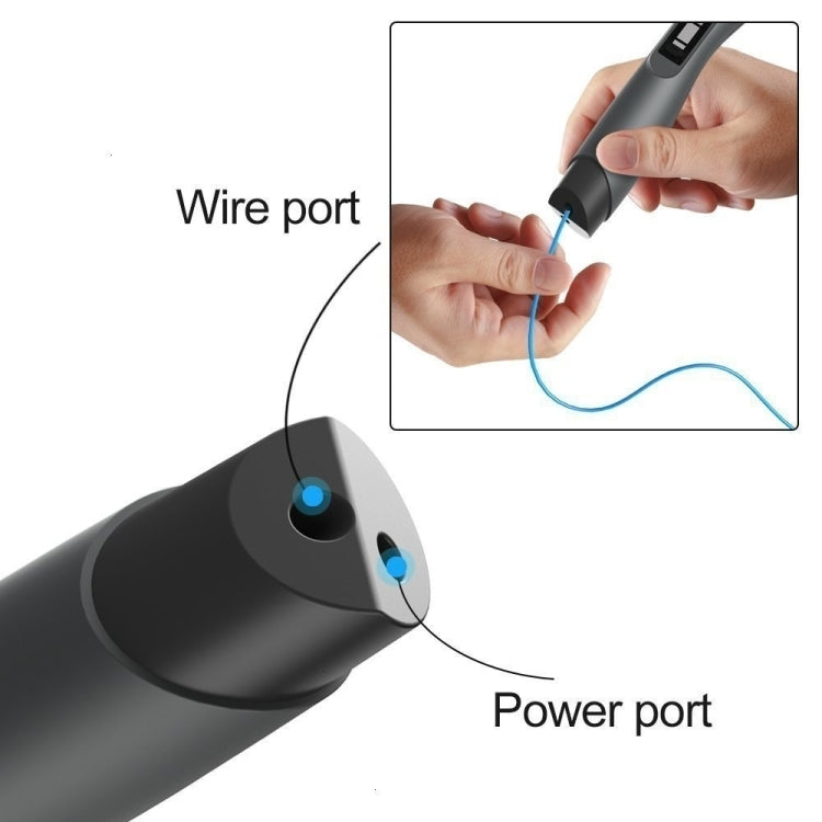 SL-300A  3D Printing Pen 8 Speed Control High and Low Temperature Version Support PLA/ABS/PCL Filament