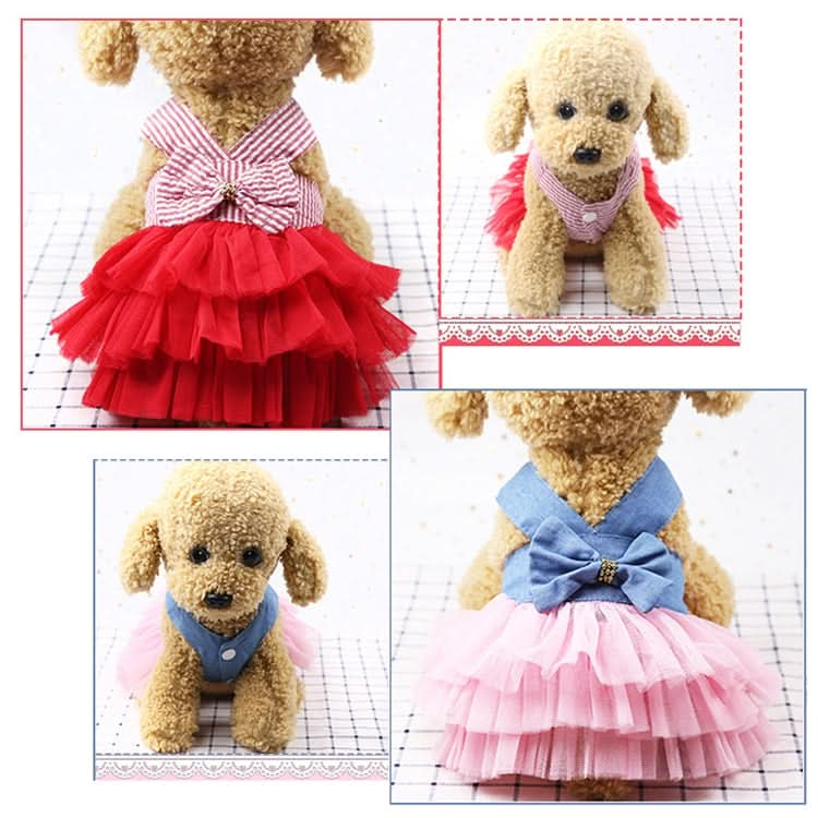 Pet Mesh Skirt Dress Dog Cat Clothes - Reluova