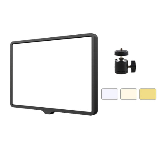 10 Inch 3000-6500K Three-color Temperature Photography Flat-panel Live Fill Light,Spec: