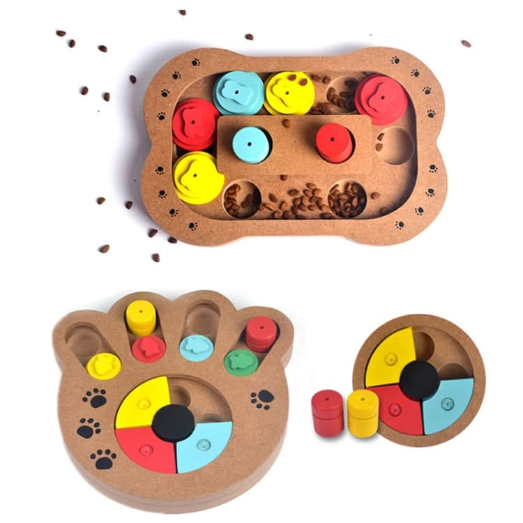 Pet Dog Feeding Multifunctional Educational Wooden Toy - Reluova