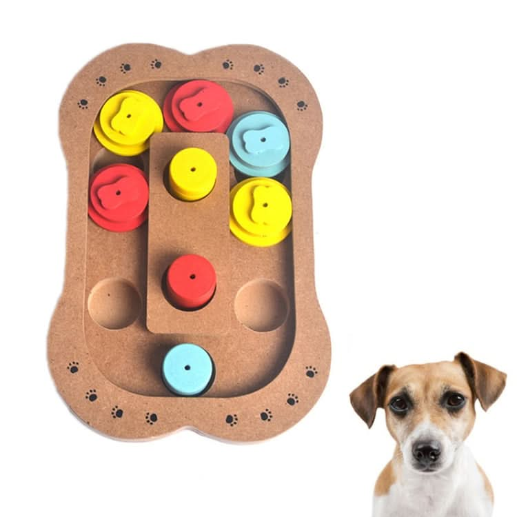 Pet Dog Feeding Multifunctional Educational Wooden Toy - Reluova