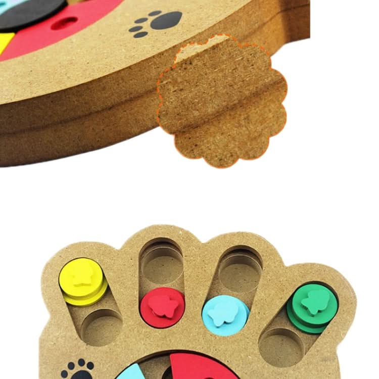 Pet Dog Feeding Multifunctional Educational Wooden Toy - Reluova