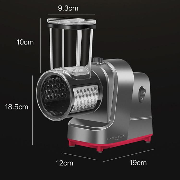 Kacheeg Electric Vegetable Cutter Multifunctional Automatic Slicer, CN Plug, Style: