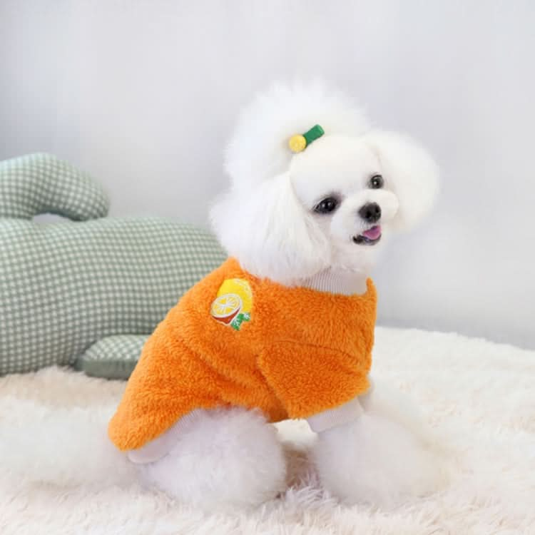 2pcs Dogs Keep Warm Two Feet Clothes Bipanda Cat Clothes, Size: XL(Green Avocado)-Reluova