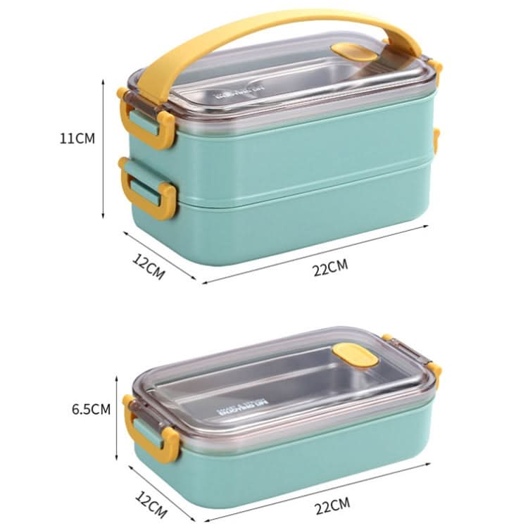 Large Capacity Refillable 304 Stainless Steel Insulated Lunch Box Reluova