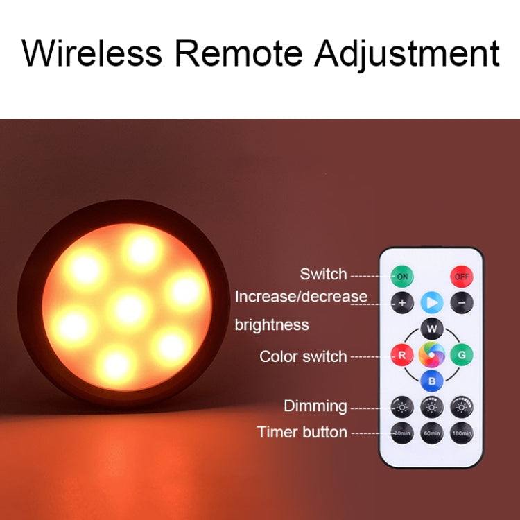 TL009-RGB Wireless Timer Dimming Night Lights Party RGB Atmosphere Lights with Remote Control My Store