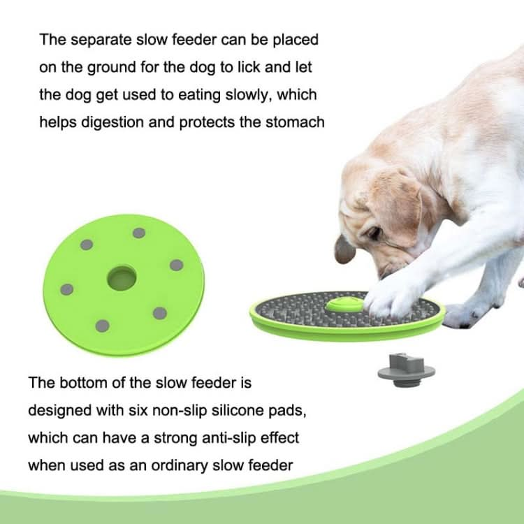 Multi-functional Card Dog Cage Licking Plate Suction Cup Dog Feeder - Reluova