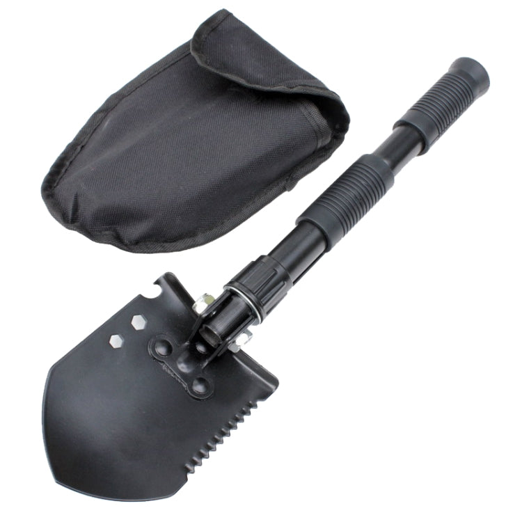 Multifunctional Thickened Double Grip Shovel Outdoor Camping Folding Shovel Reluova