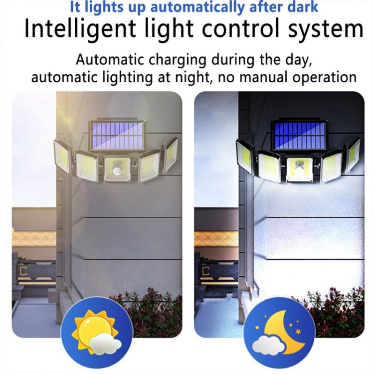 Outdoor Garden Solar Human Body Sensor Wall Light