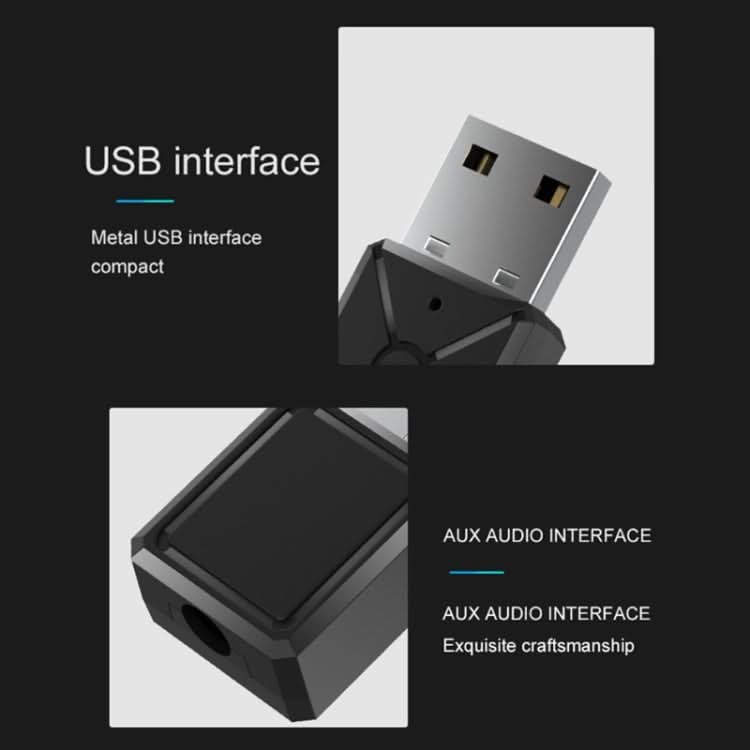 A30 USB Bluetooth 5.0 Receiver Transmitter Wireless Audio Adapter