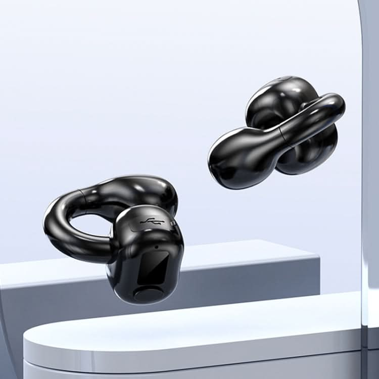 M10 IPX5 Waterproof Ear Clip Bluetooth Earphones, Style: