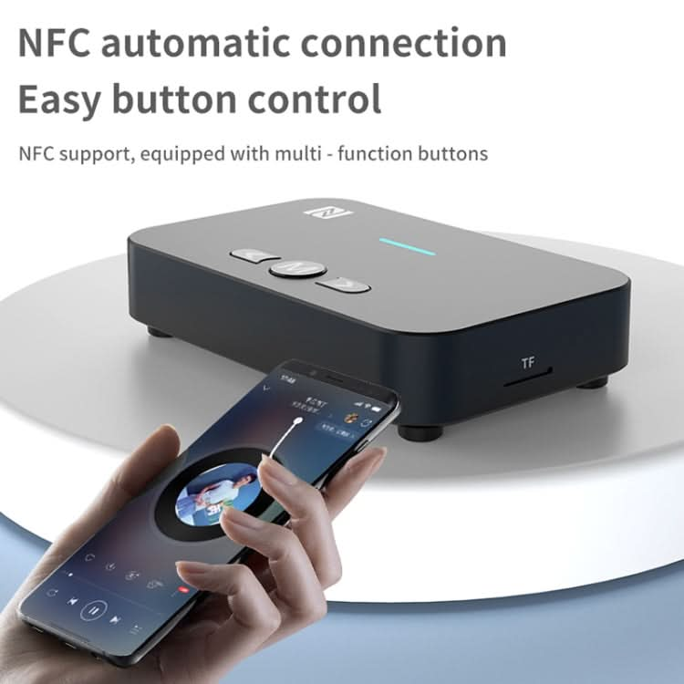 A2 NFC 5.1 Bluetooth U Disk/TF Card/AUX/RCA Receiving Transmitter