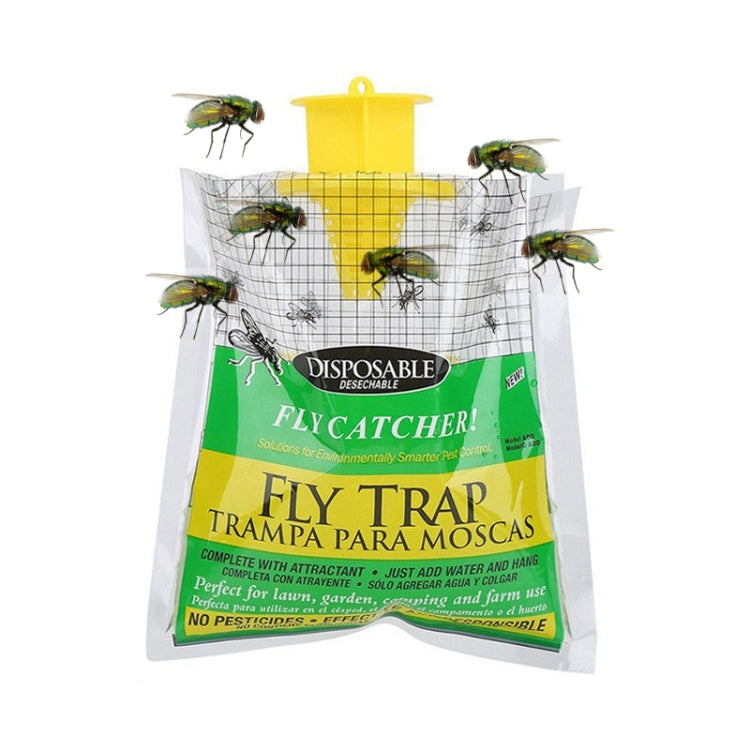 MYD-1 External Bait Fly Bag Hanging Fly Trap Bag Outdoor Farms Catch Flies Tool My Store