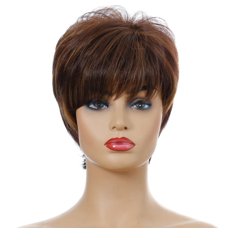 WIG-155 Ladies Short Curly Wig High Temperature Silk Chemical Fiber Headgear My Store