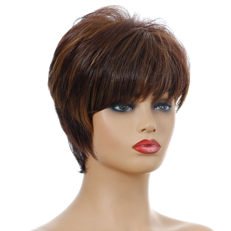 WIG-155 Ladies Short Curly Wig High Temperature Silk Chemical Fiber Headgear My Store