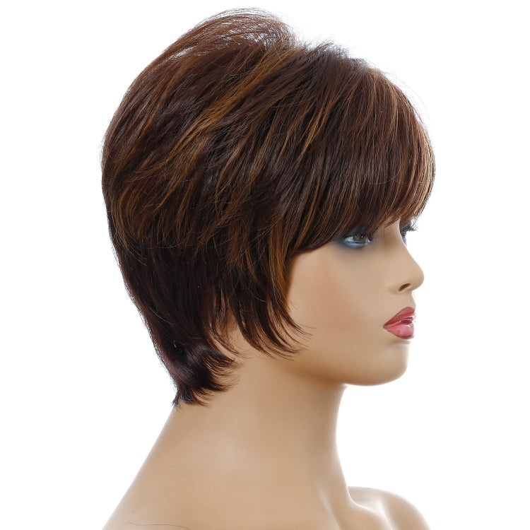 WIG-155 Ladies Short Curly Wig High Temperature Silk Chemical Fiber Headgear My Store