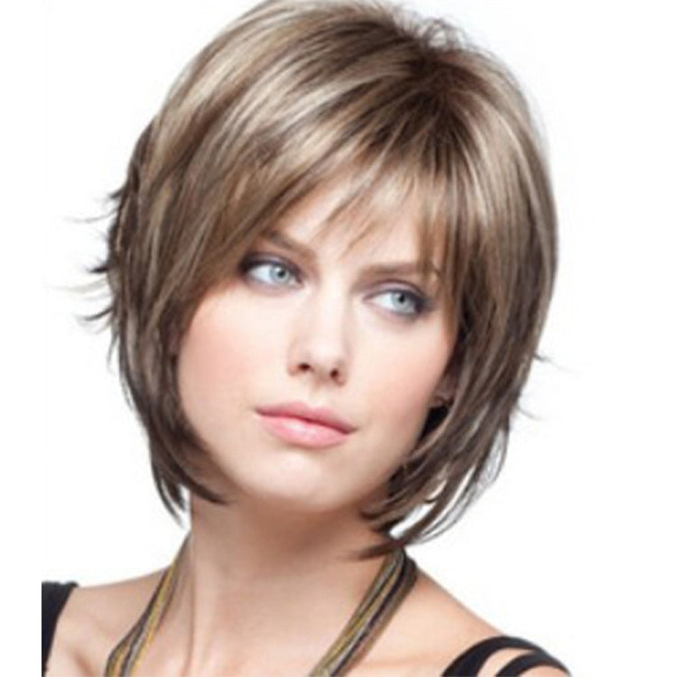 Women High Temperature Silk Curly Short Hair Wig My Store