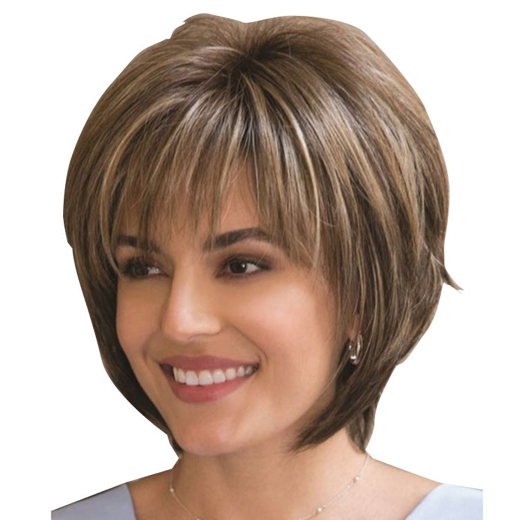 Women High Temperature Silk Curly Short Hair Wig My Store