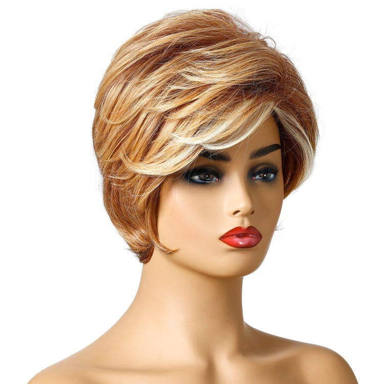 WIG-181 Ladies Short Curly Hair High Temperature Silk Wig Chemical Fiber Headgear My Store