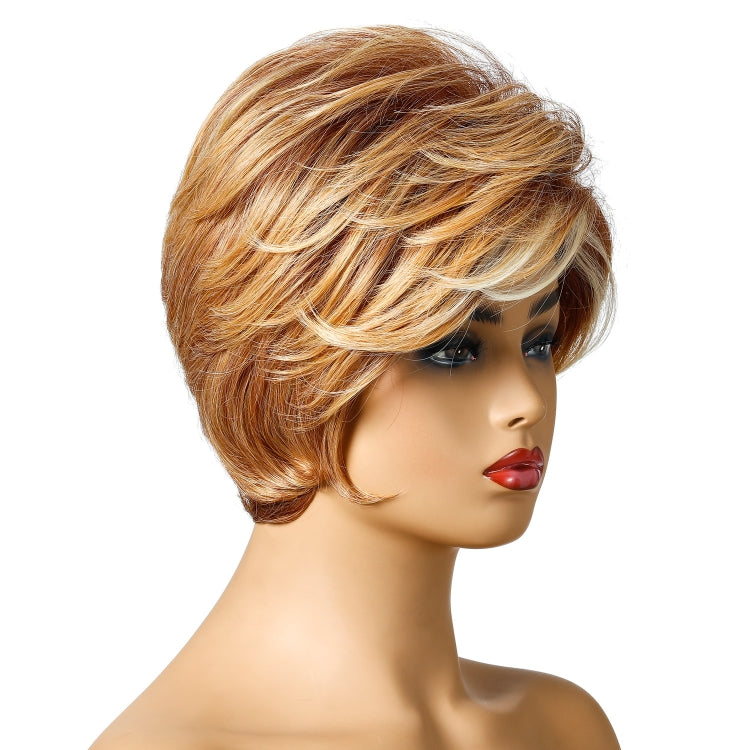 WIG-181 Ladies Short Curly Hair High Temperature Silk Wig Chemical Fiber Headgear My Store